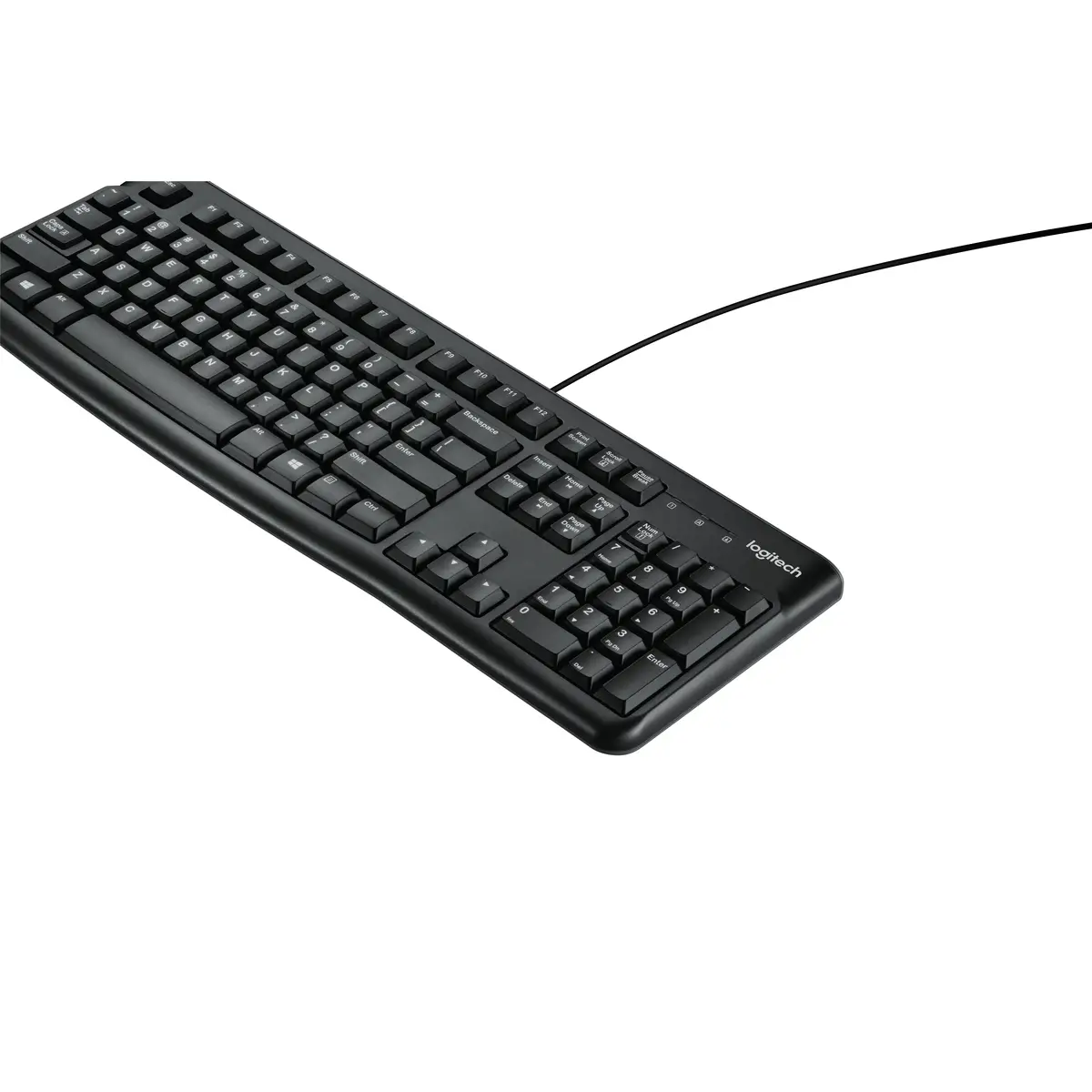 K120 Tastatur für Business Schwarz Layout Französisch