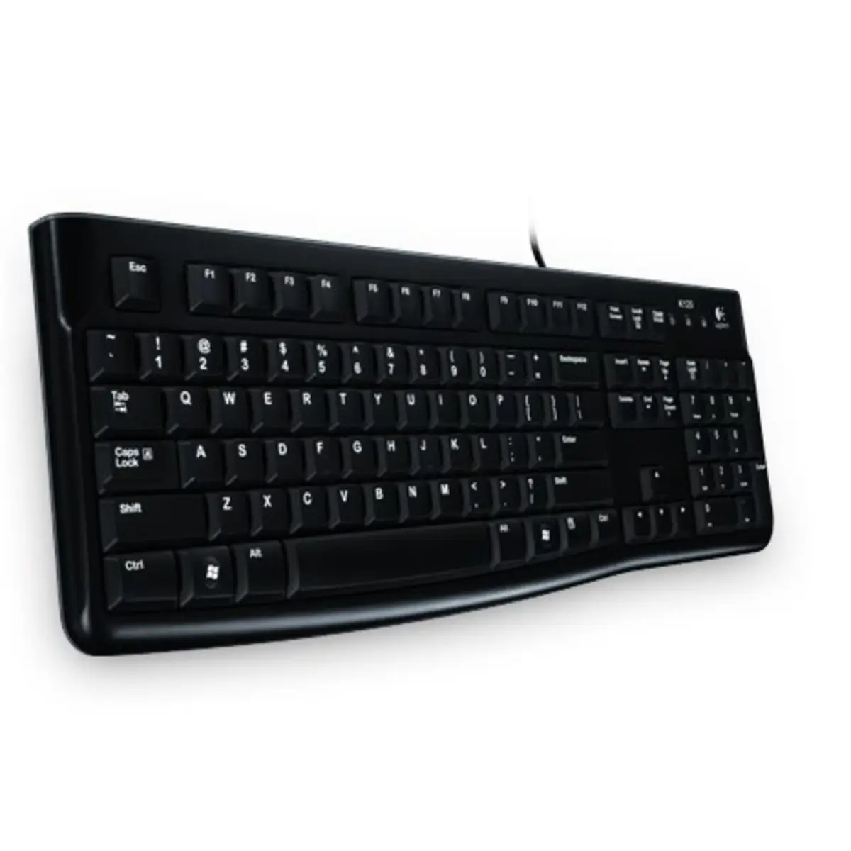 K120 Tastatur für Business Schwarz Layout Französisch