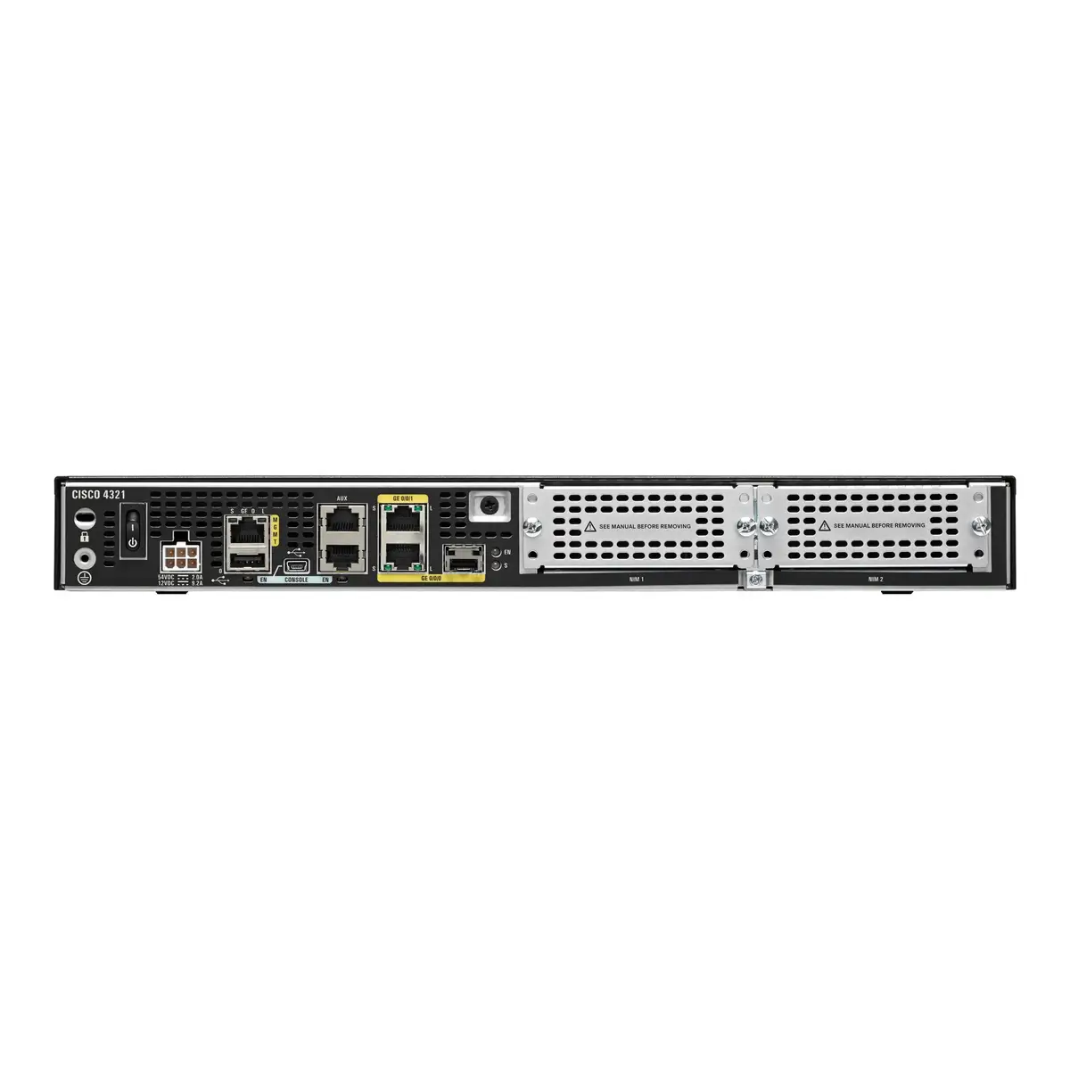 ISR 4321 (2GE,2NIM,4G FLASH,4G DRAM,IPB)