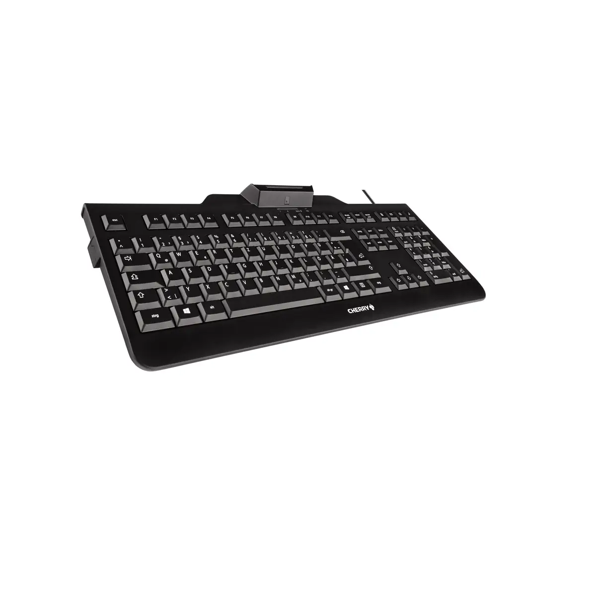 KC 1000 SC Tastatur USB Schwarz Layout Deutsch