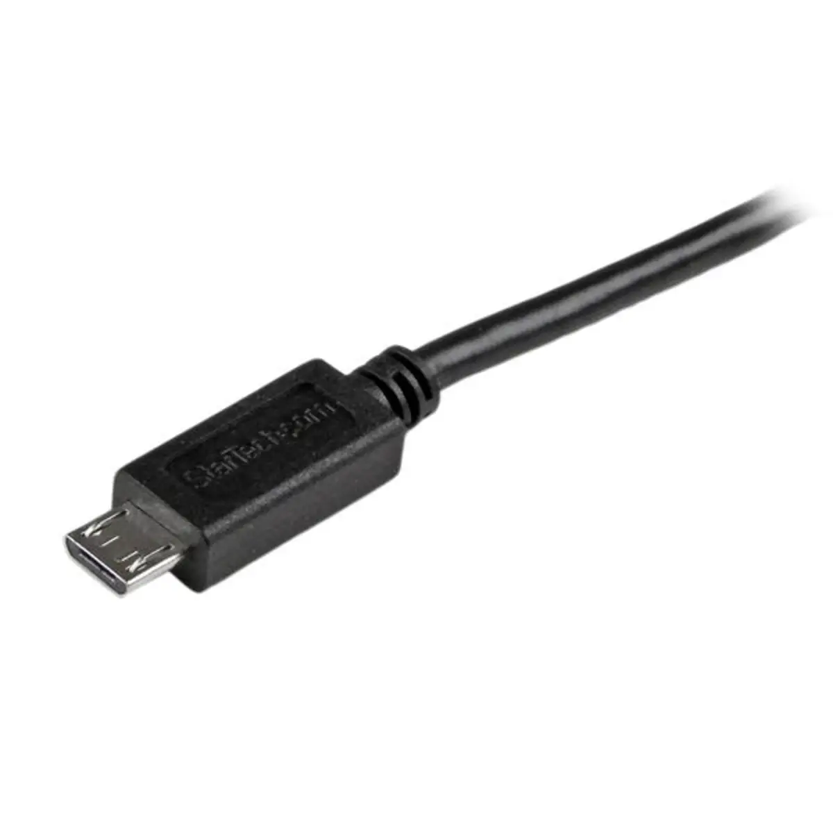 StarTech USB cable Typ A/Typ B plug/plug black 0,15m