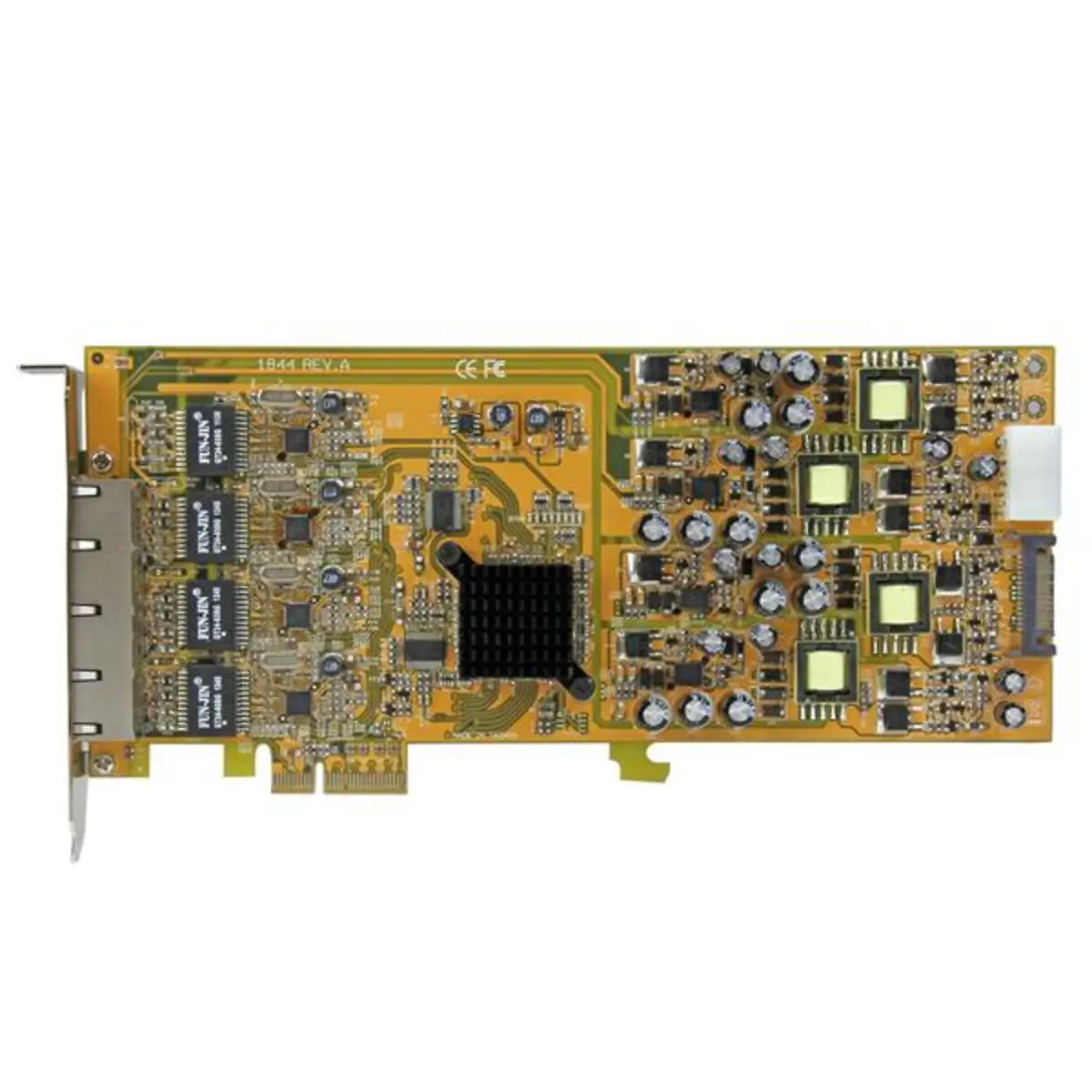 4-Port Gigabit Netzwerkkarte PCIe PoE