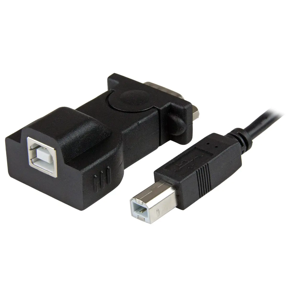 StarTech USB/RS232 serial adaptorcable black 1,8 m