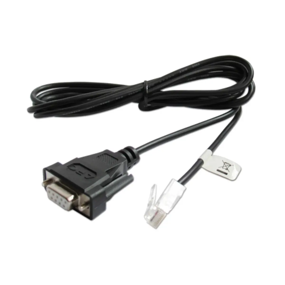 Kabel seriell RJ-45 Stecker an D-Sub (DB-9), 9-polig Buchse 2 m