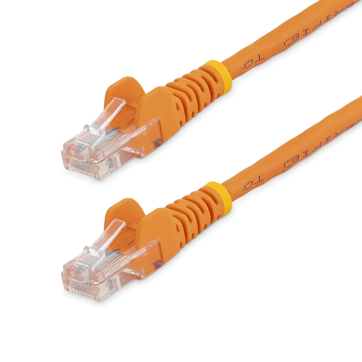 Patchkabel Cat5e RJ-45/RJ-45 Stecker/Stecker Snagless Orange 3m
