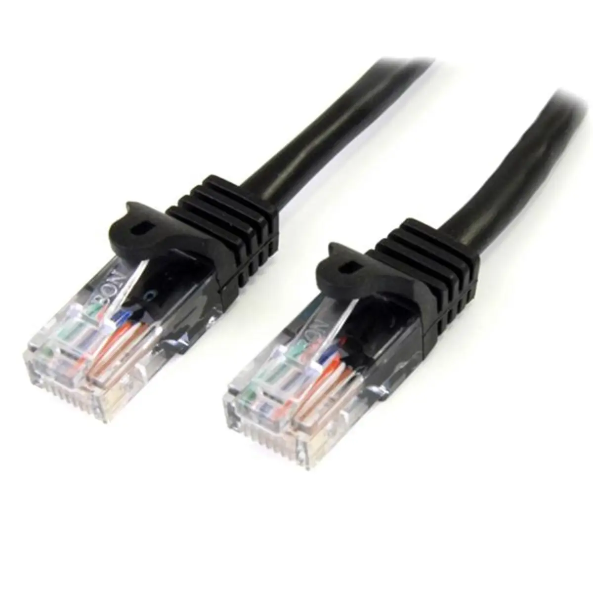 Patchkabel RJ-45 U/UTP Cat5e schwarz 3m