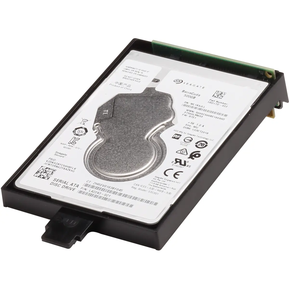 HP Secure High Preformance HDD Festplatte, intern, für Color LaserJet Enterprise M552, M553, LaserJet Enterprise M604, M605, M606