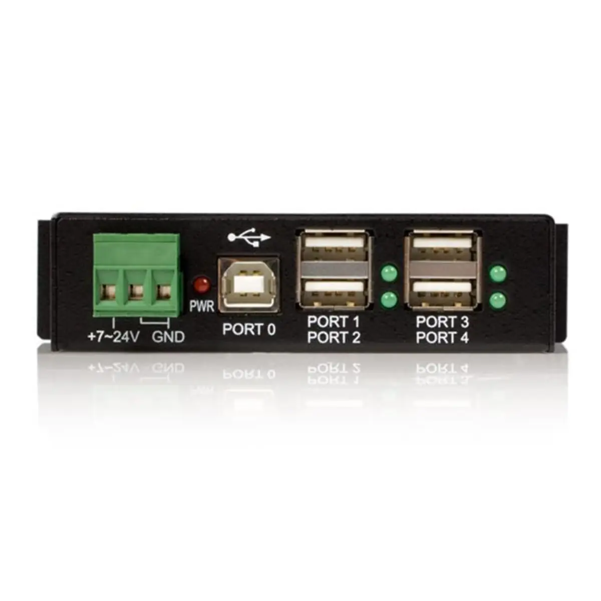 StarTech 4 Port USB 2.0 Hub black