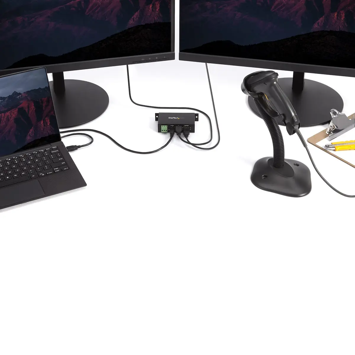 StarTech 4 Port USB 2.0 Hub black