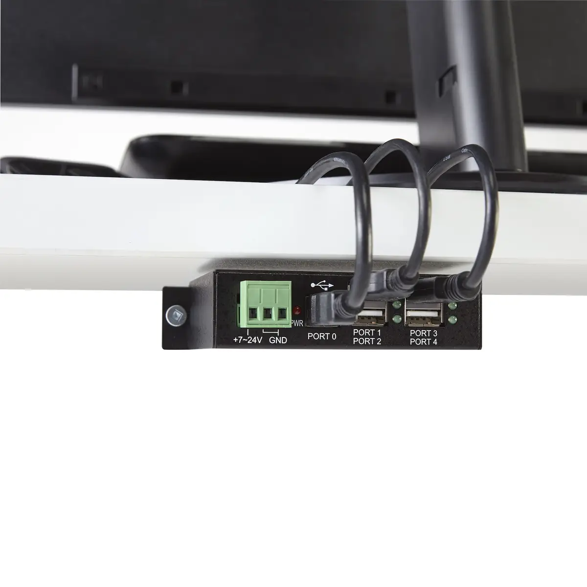 StarTech 4 Port USB 2.0 Hub black