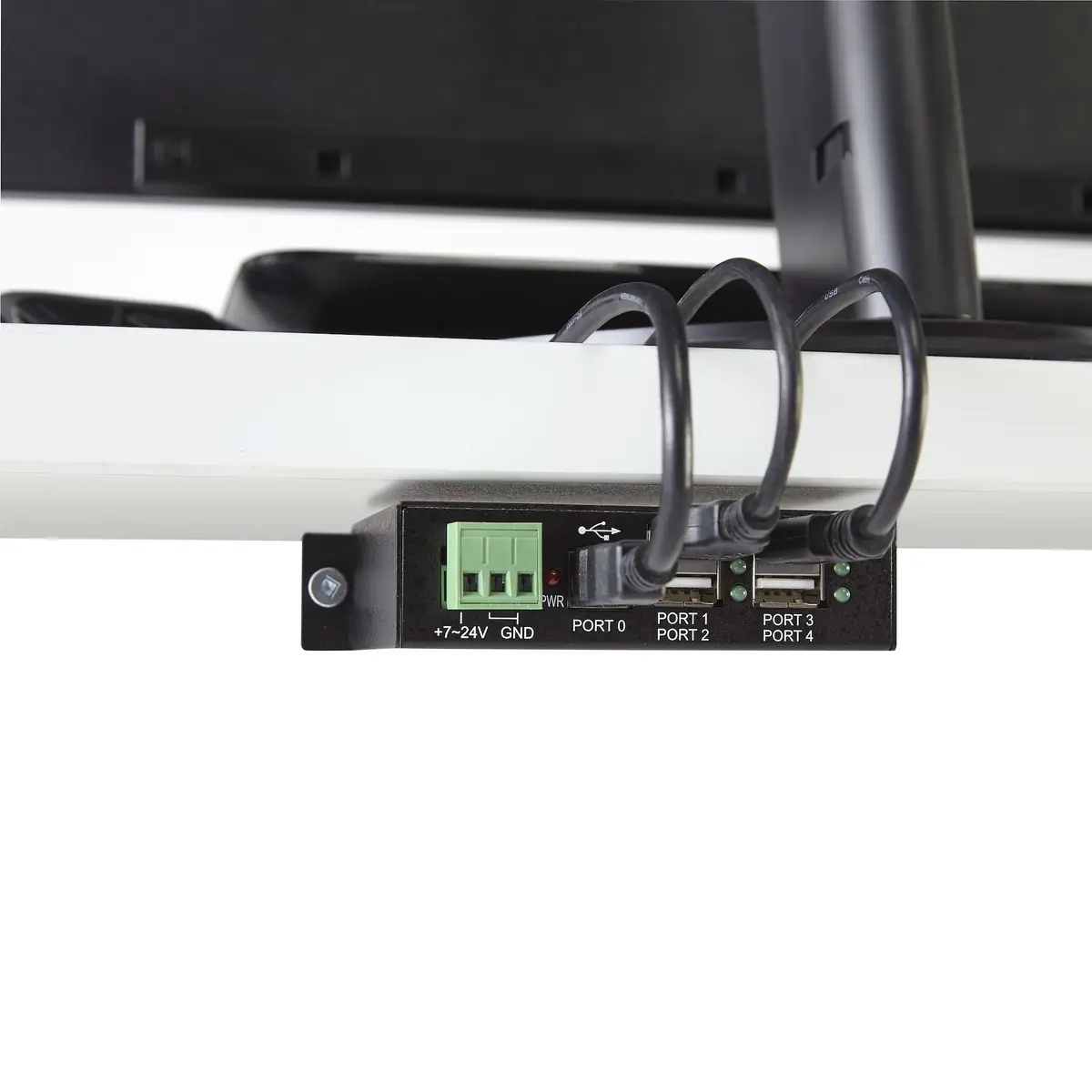 StarTech 4 Port USB 2.0 Hub black
