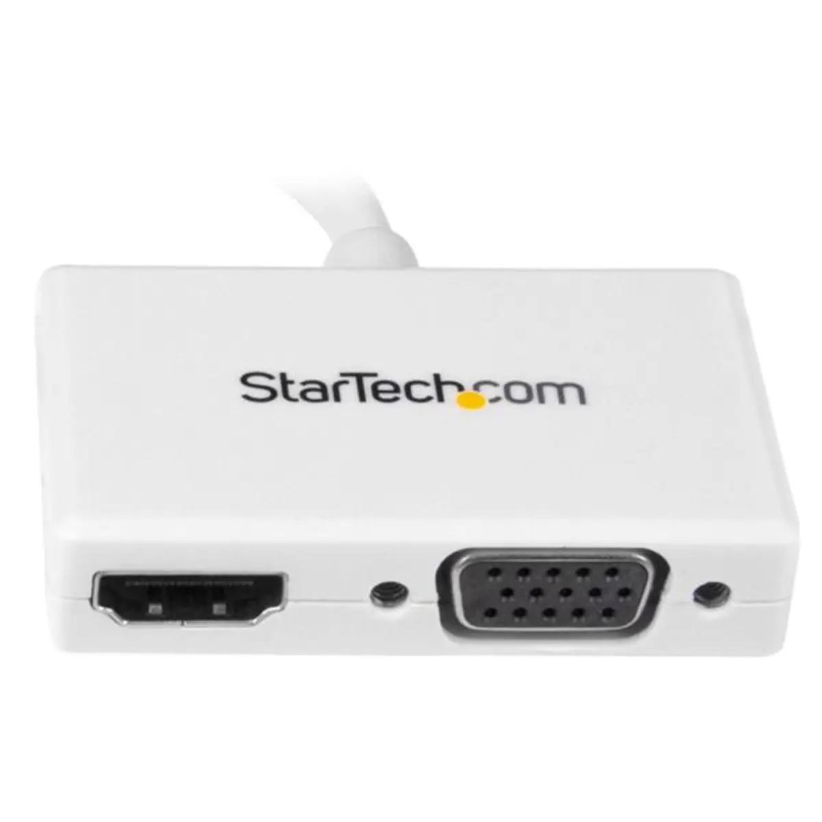 Mini-DisplayPort zu VGA / HDMI Konverter Weiß