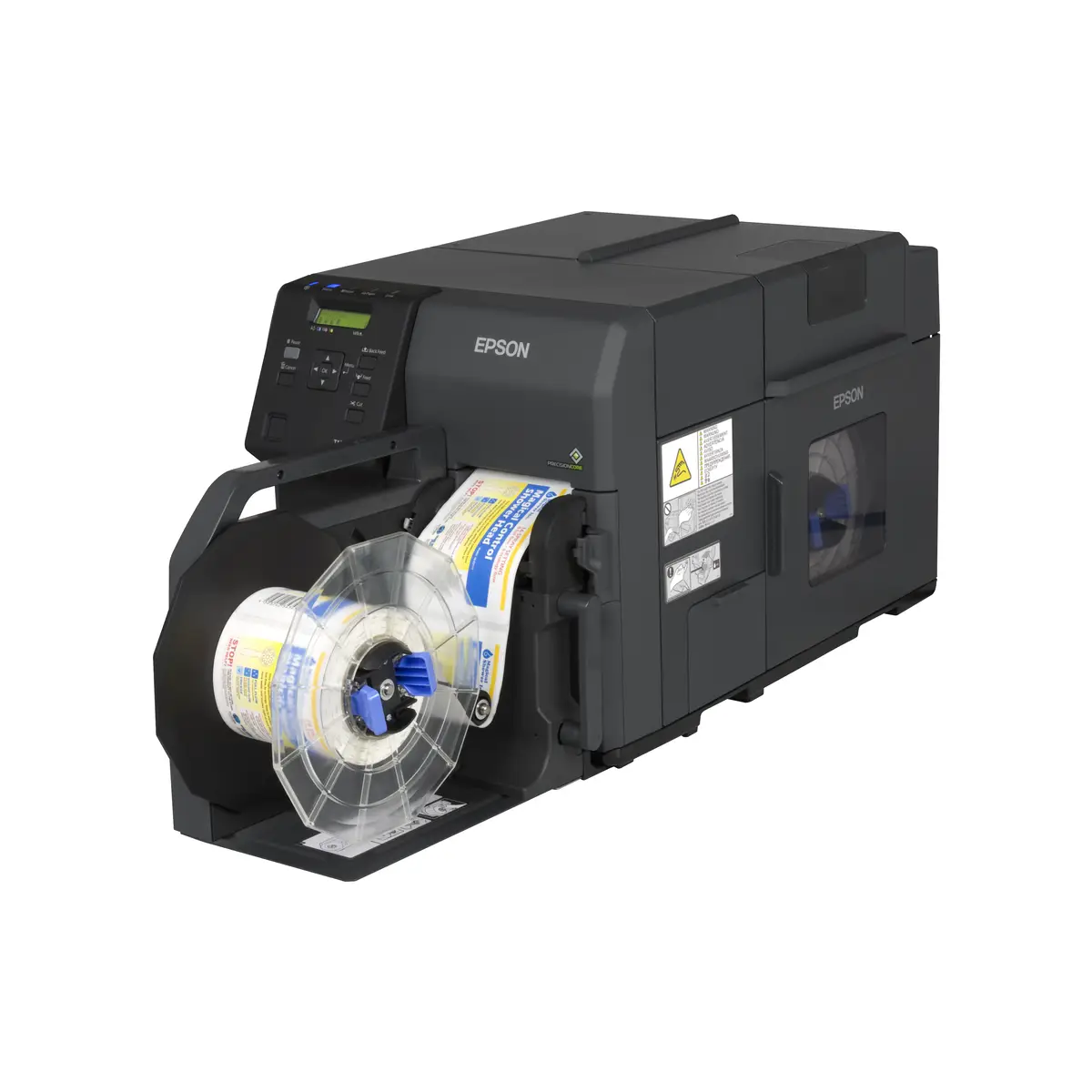 ColorWorks C7500, Cutter, Disp., USB, Ethernet, NiceLabel, schwarz