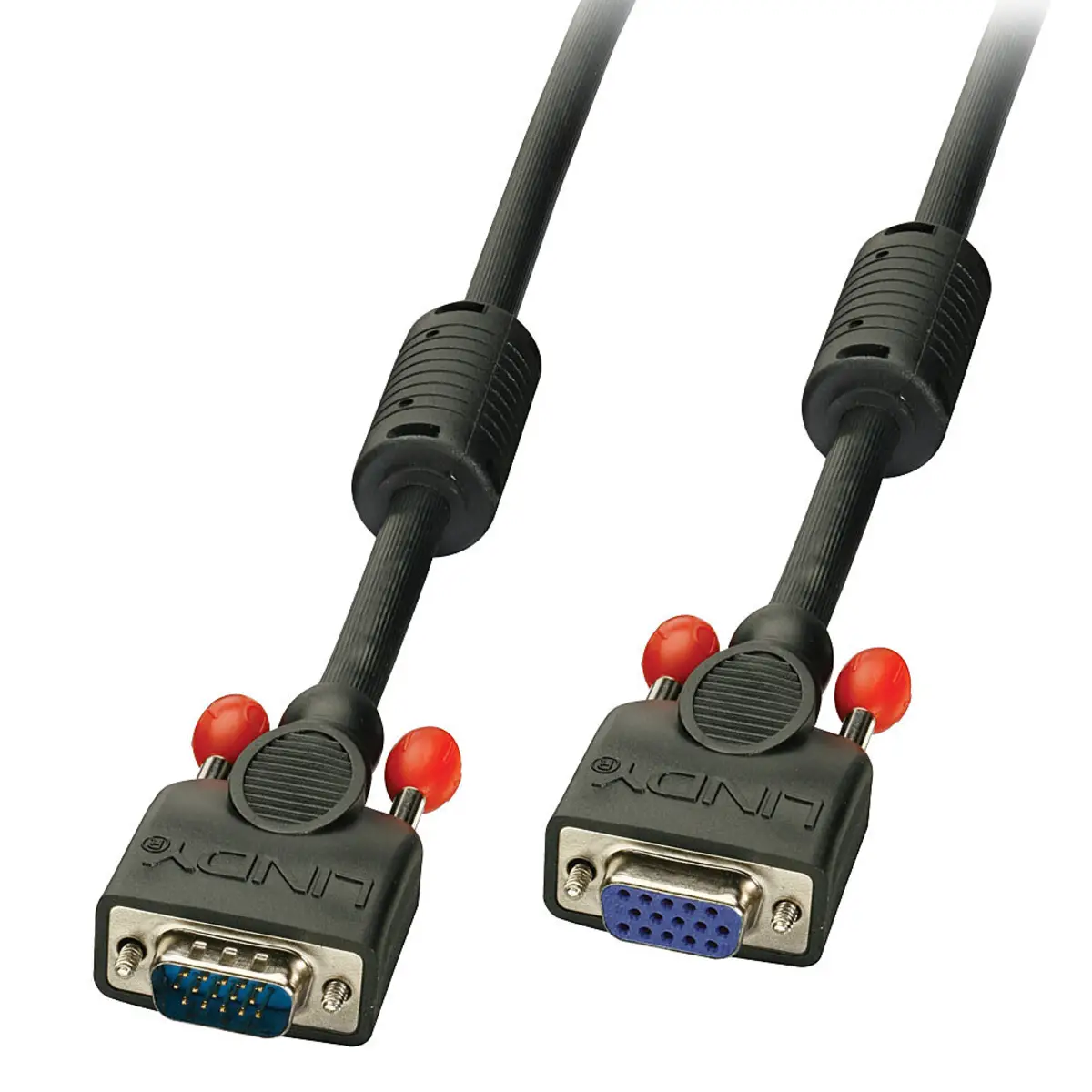 VGA Kabel M/F 1m schwarz