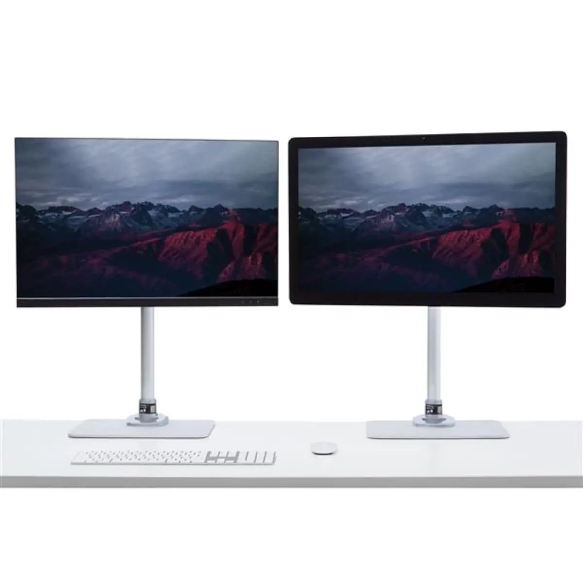 Monitorständer mit Kabelhalter Höhenverstellbare Monitorhalterung für bis zu 30" LCD oder LED