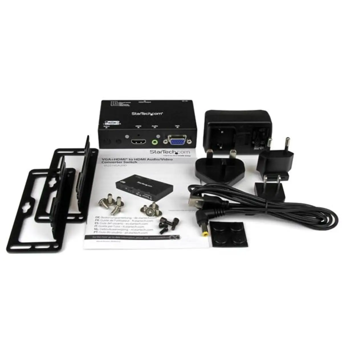 2xHDMI + VGA Converter Switch