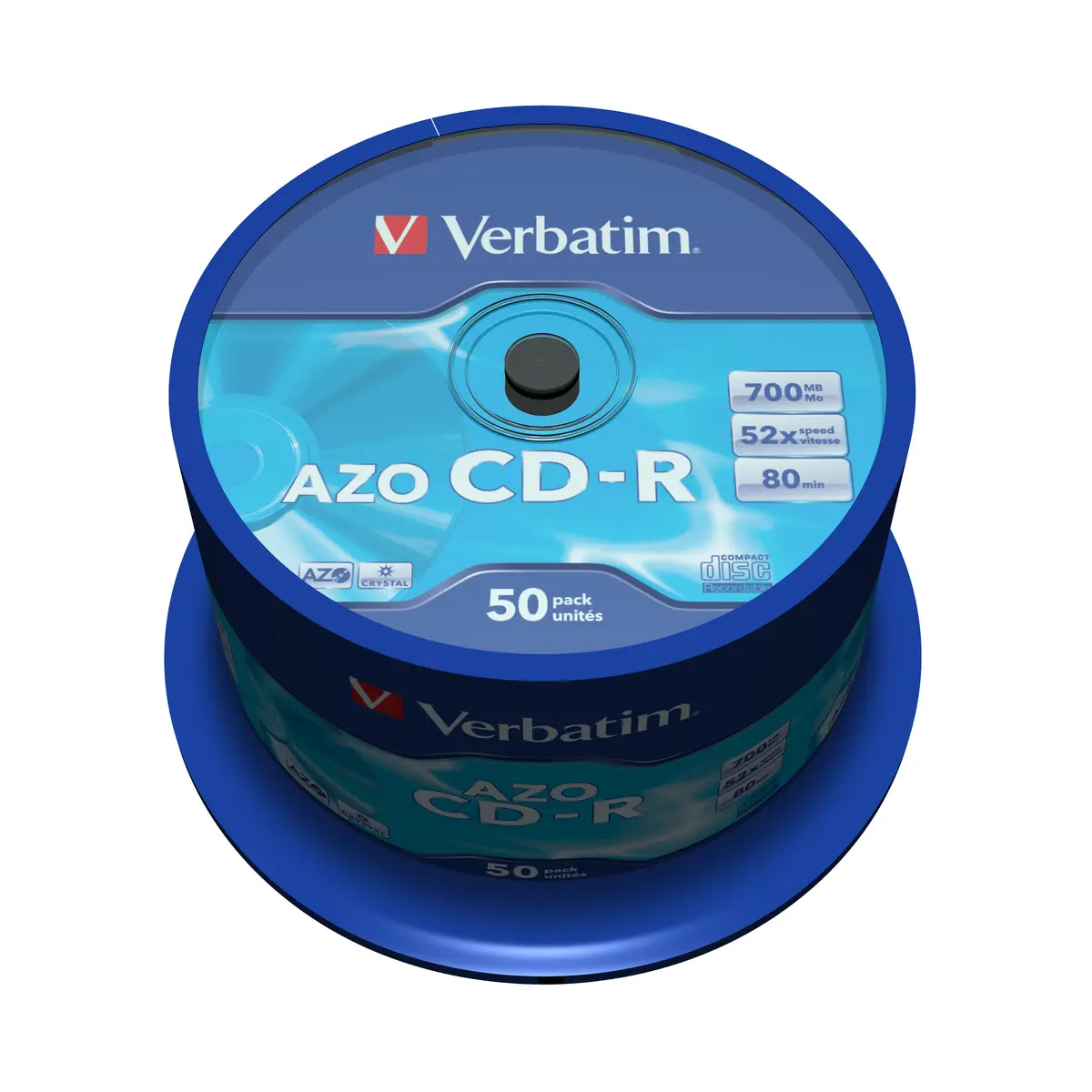 CD-Rohling 700MB 80min. 48x 50Stück