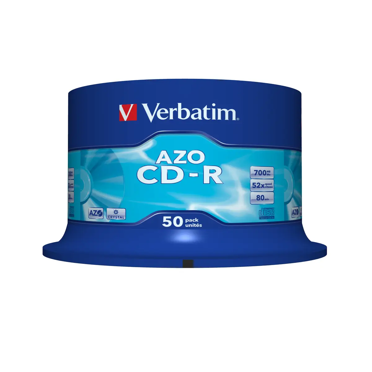 CD-Rohling 700MB 80min. 48x 50Stück