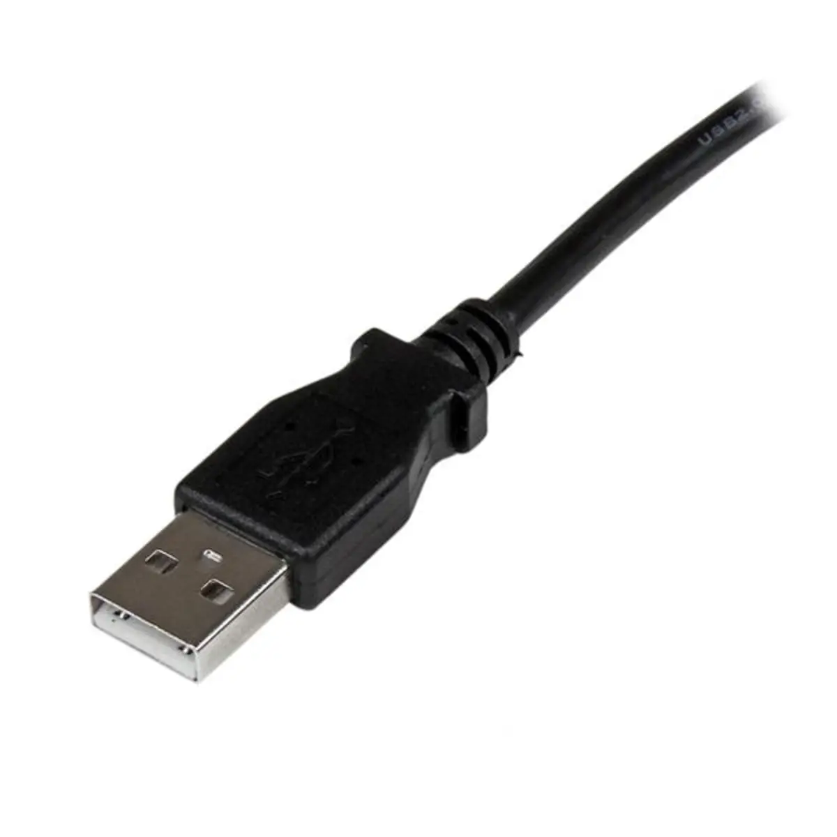StarTech USB 2.0 cable A/B plug/Winkelplug black 3m
