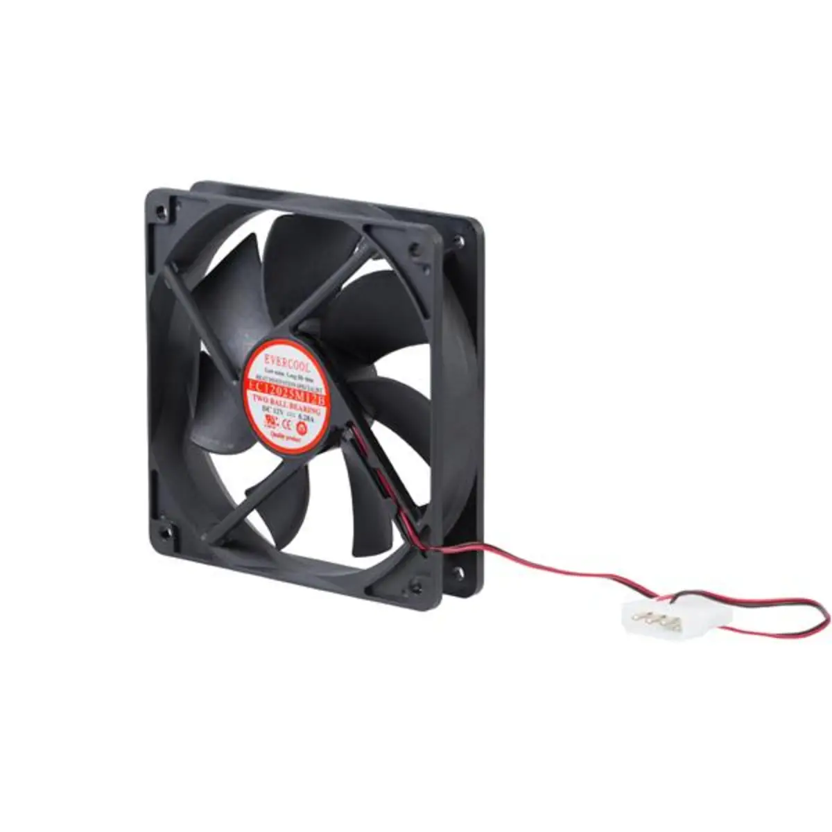 120mm Gehäuselüfter - Lüfter für PC Gehäuse mit LP4 Molex Stecker