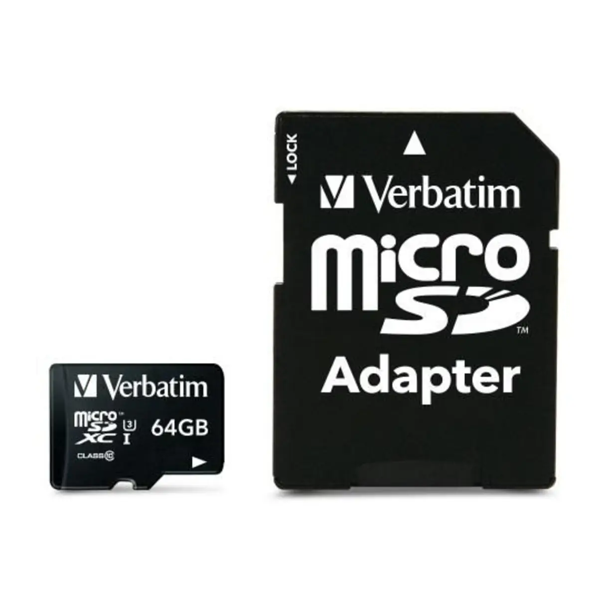 Pro microSDXC Card 64 GB Class 10 UHS-I inkl. Adapter
