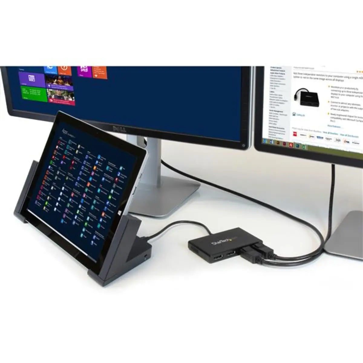 MST Hub DisplayPort zu 4x DisplayPort