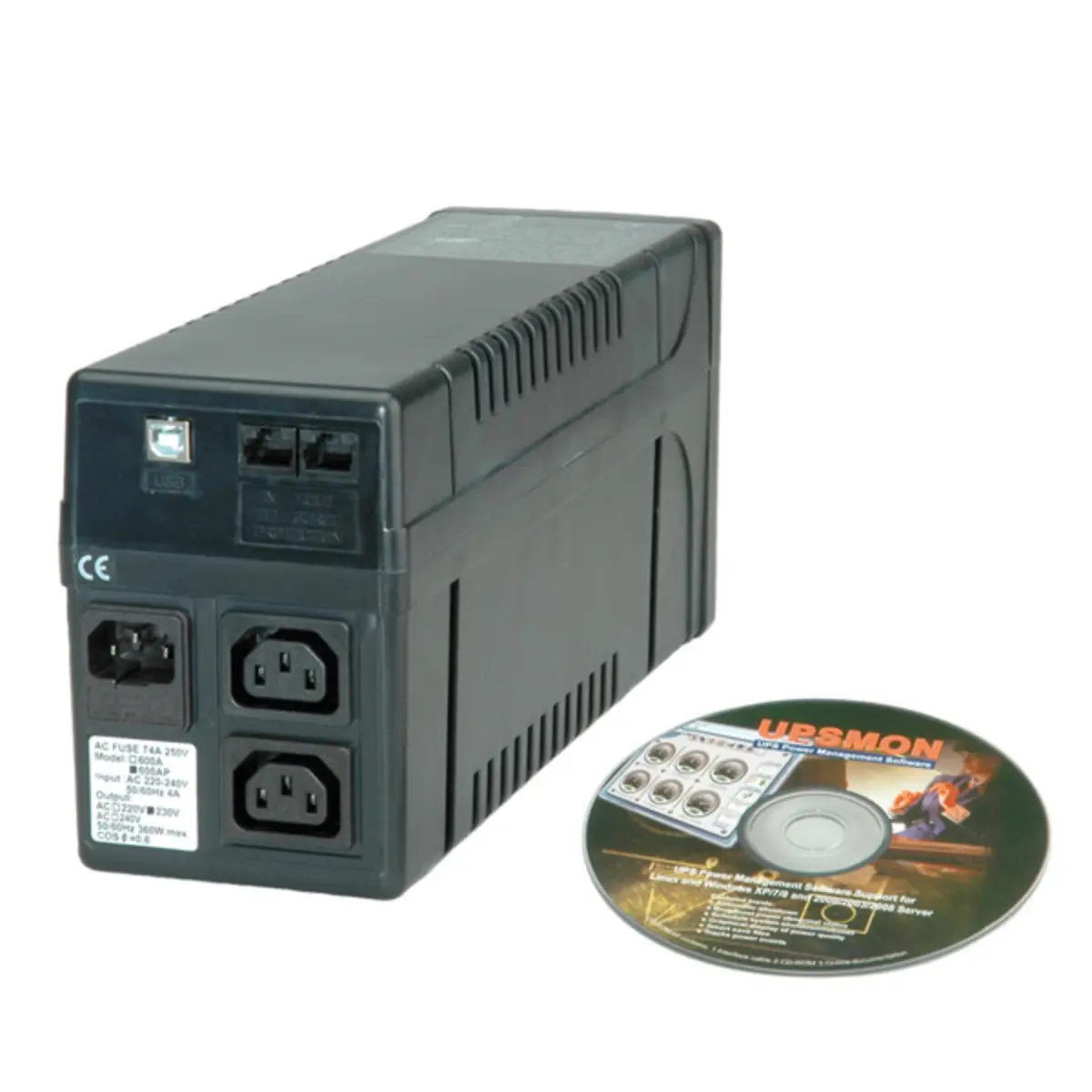 UPS 600 Line Interaktive USV mit USB Port