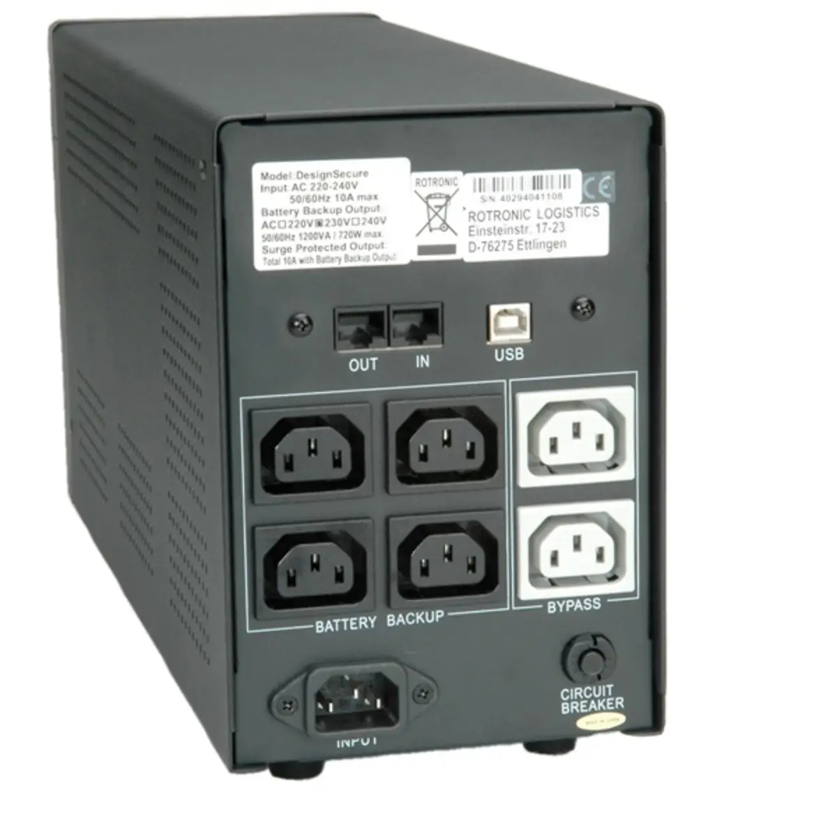 DesignSecure 2000 Line Interaktive USV