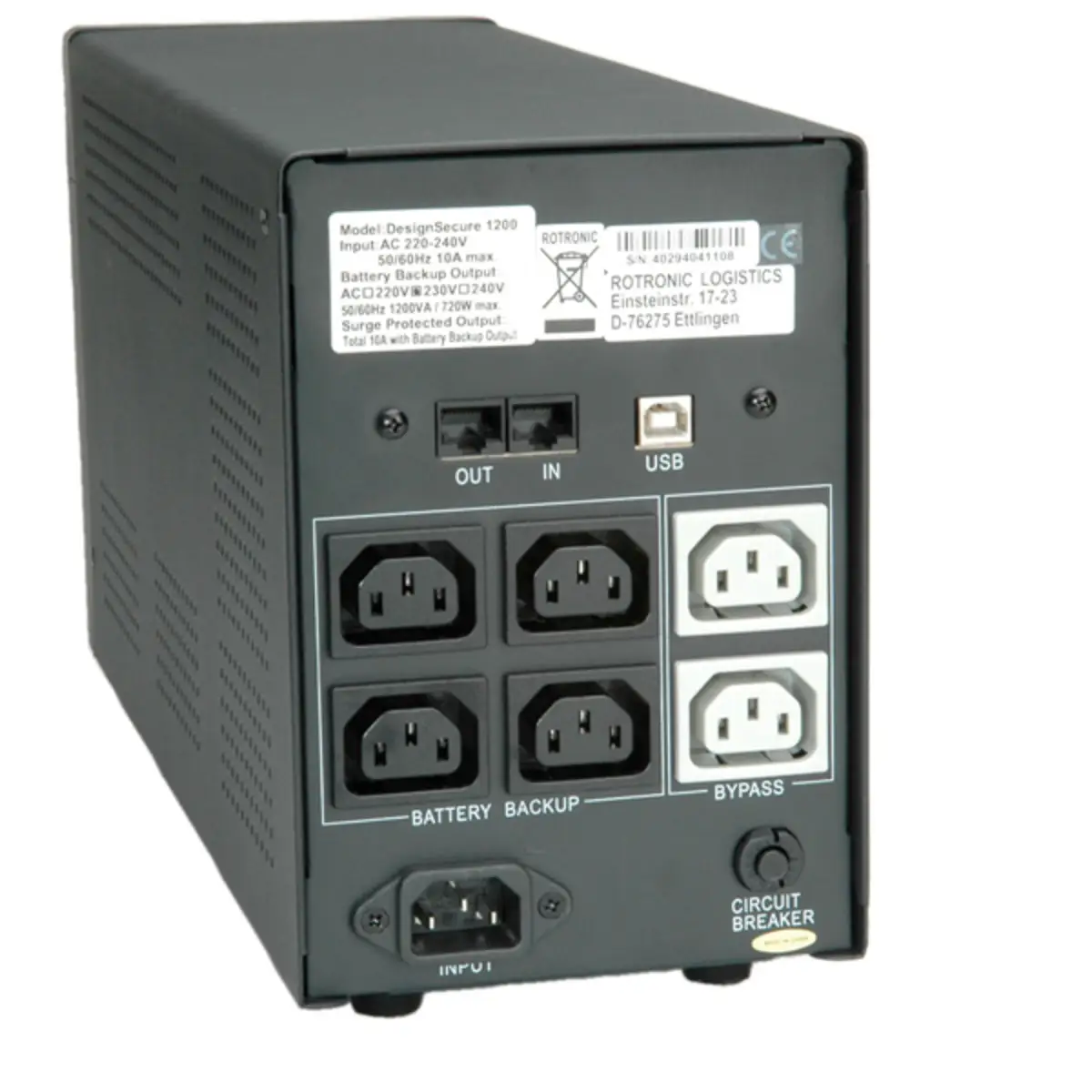 DesignSecure 2000 Line Interaktive USV