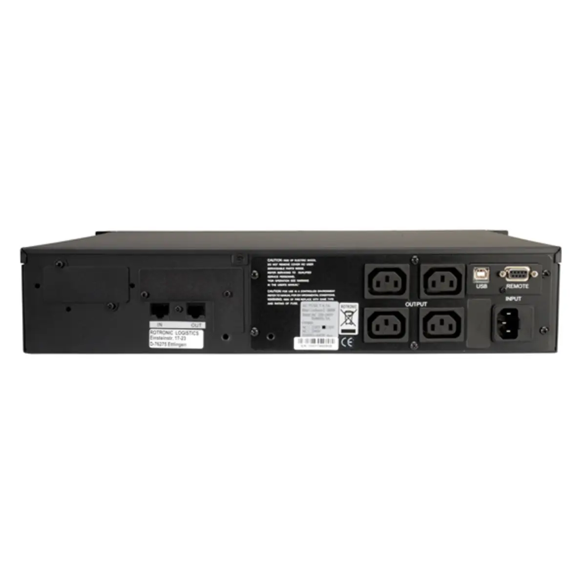 LineSecure II 1000R Line Interaktive USV 19" Rackversion