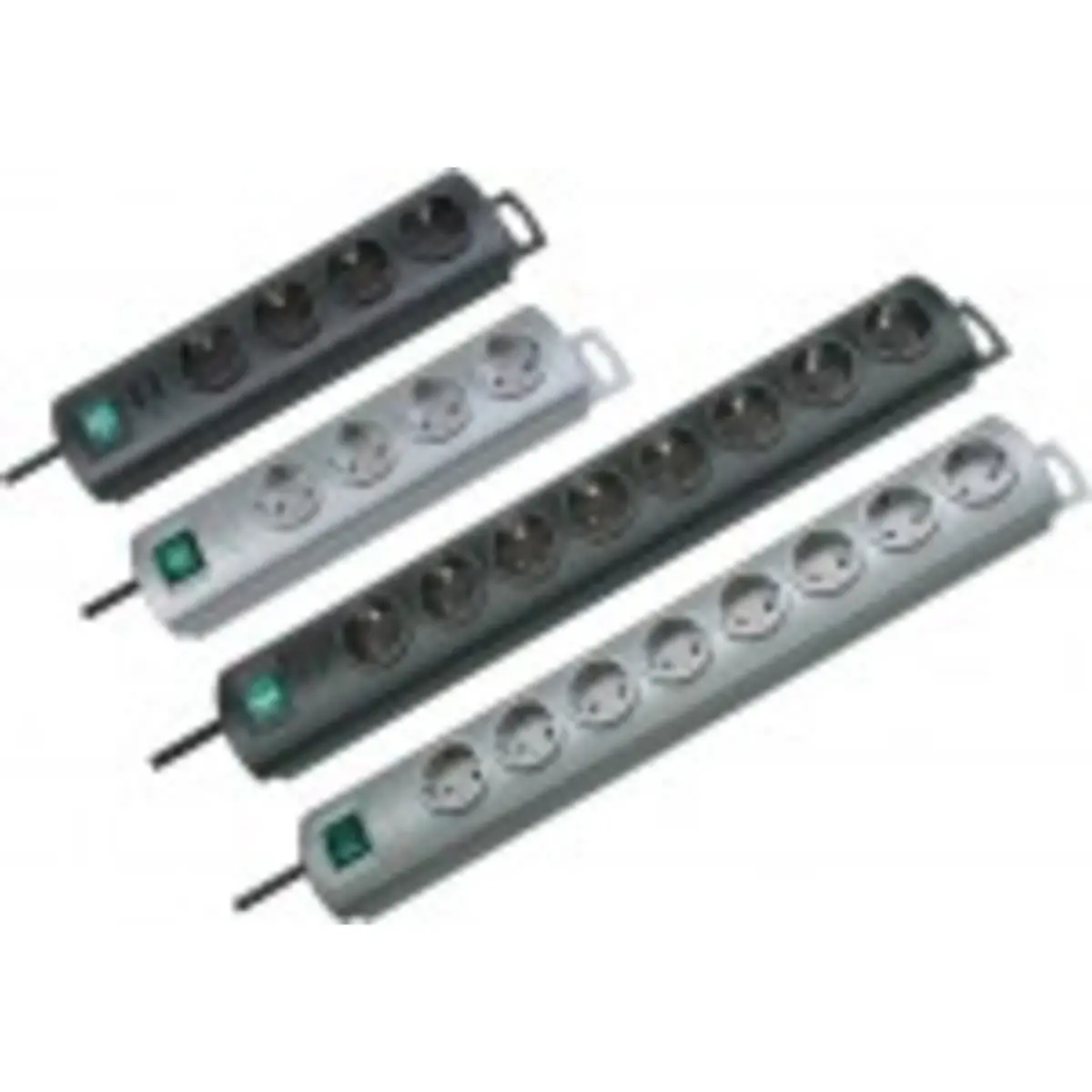 Primera-Line Steckdosenleiste 10-fach schwarz 2m