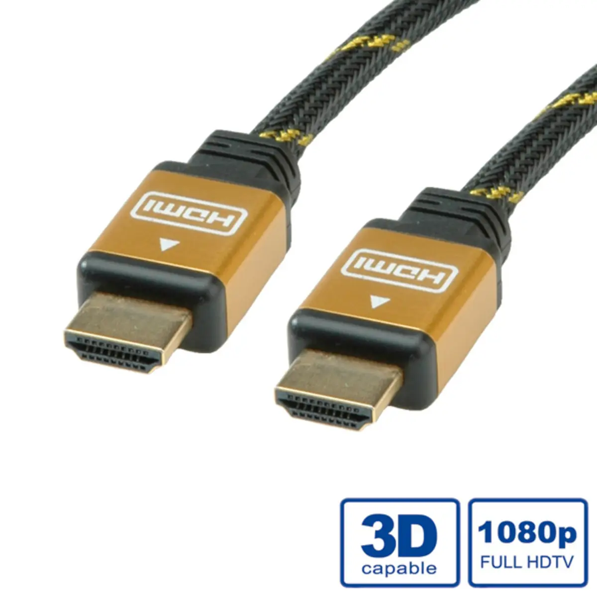 GOLD HDMI Kabel HDMI/HDMI Stecker/Stecker Schwarz 20m