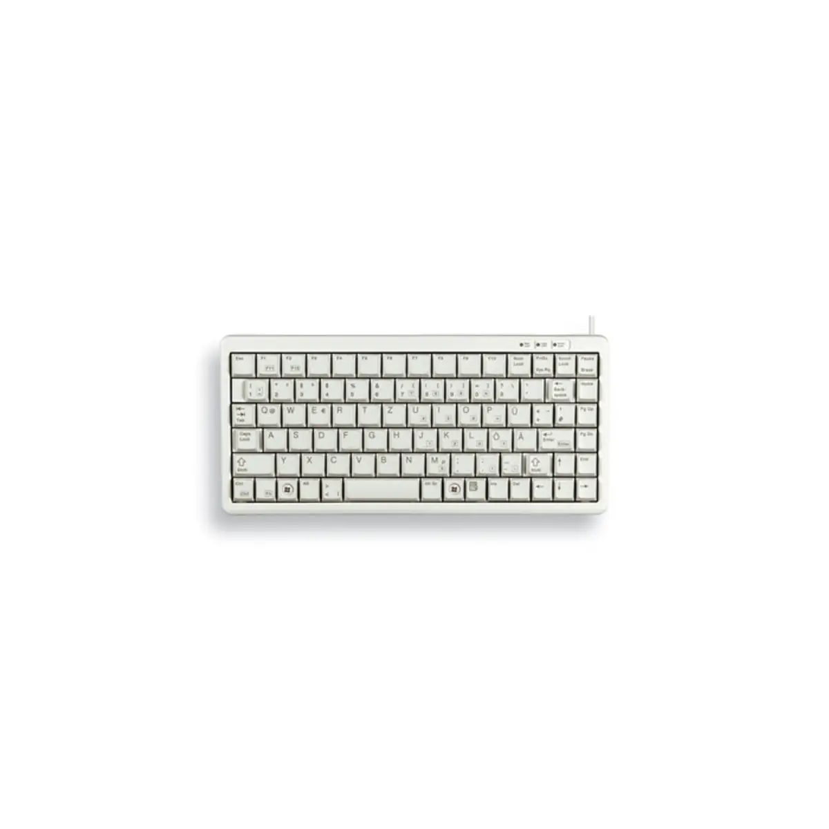 keyboard G84-4100 PS/2/USB grey keyboard-Layout german