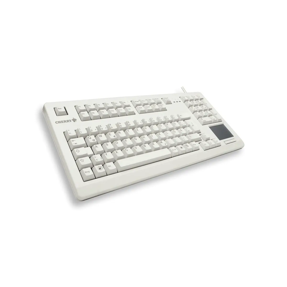 keyboard G80-11900 USB grey keyboard-Layout german integr. Touchpad