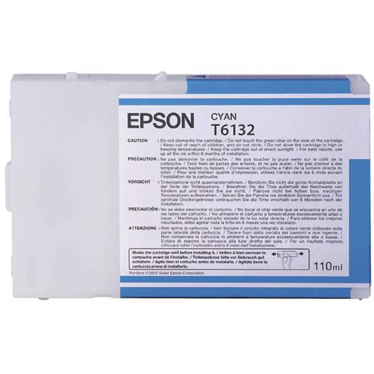 Tintenpatrone für StylusPro 4000 C8 4800 4400 4000-C8 Gretag Macbeth Eye One Display 2 4880 4450 110ml cyan