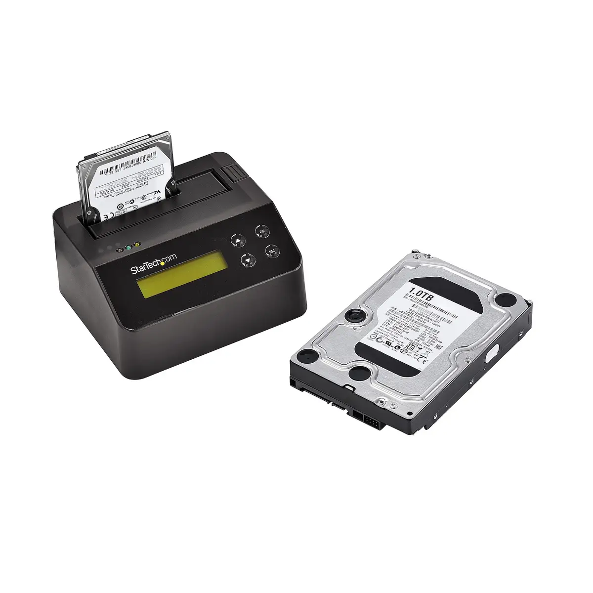 USB 3.0 Stand-Alone Eraser Dock für 2,5" und 3,5" SATA Laufwerke