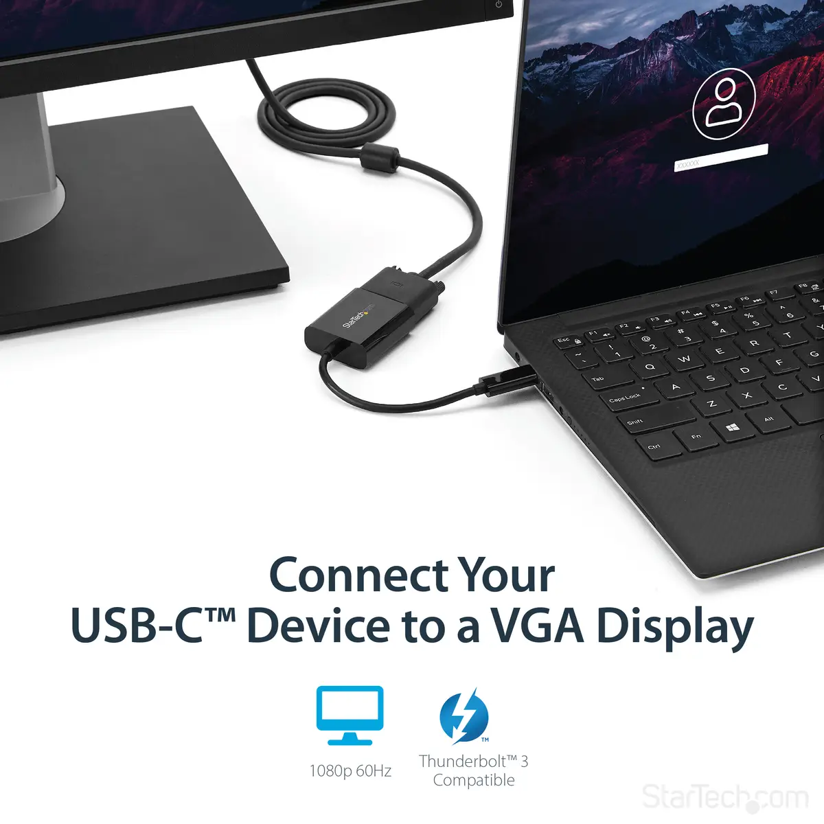 USB-C auf VGA Adapter