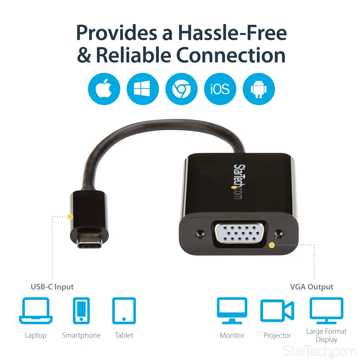 StarTech USB-C to VGA adaptor