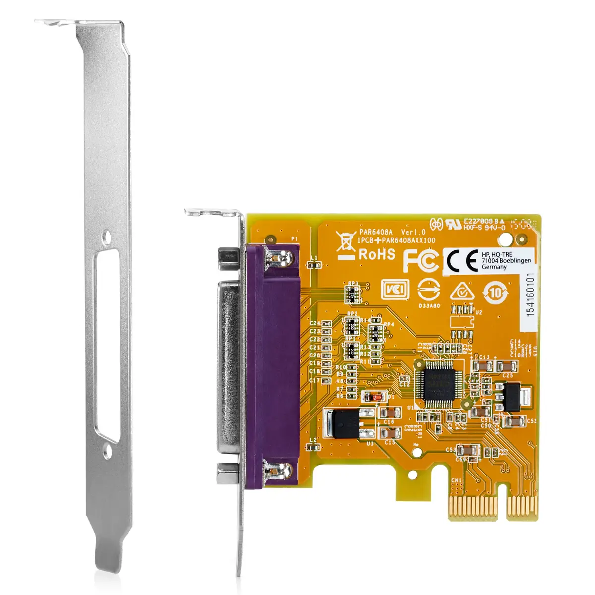 PCIe x1 Parallel Port Card