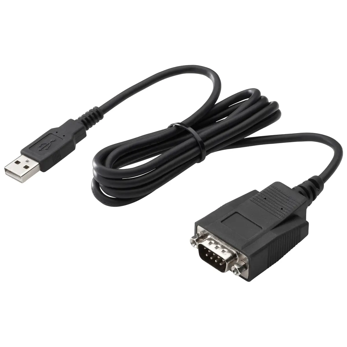 USB zu Seriell Port Adapter Schwarz