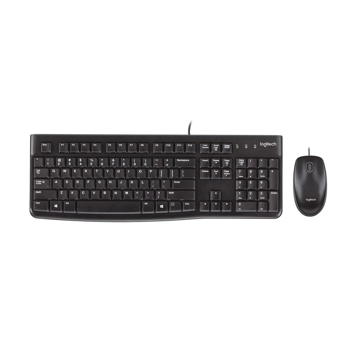 MK120 Tastatur/Mouse-Set Schwarz Layout