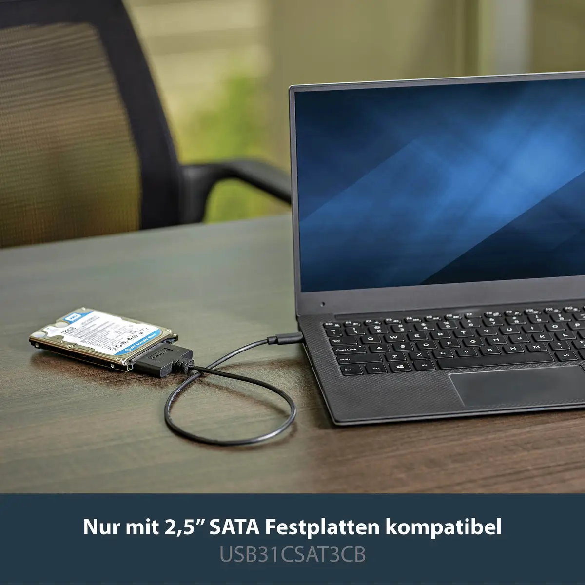 StarTech USB 3.1 adaptorcable with USB-C for 2,5inch SATA Ltowerke