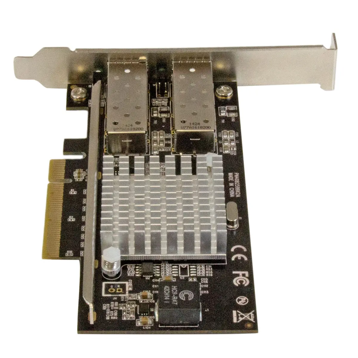 2 Port 10G LWL Netzwerkkarte mit offenem SFP+ - PCIe