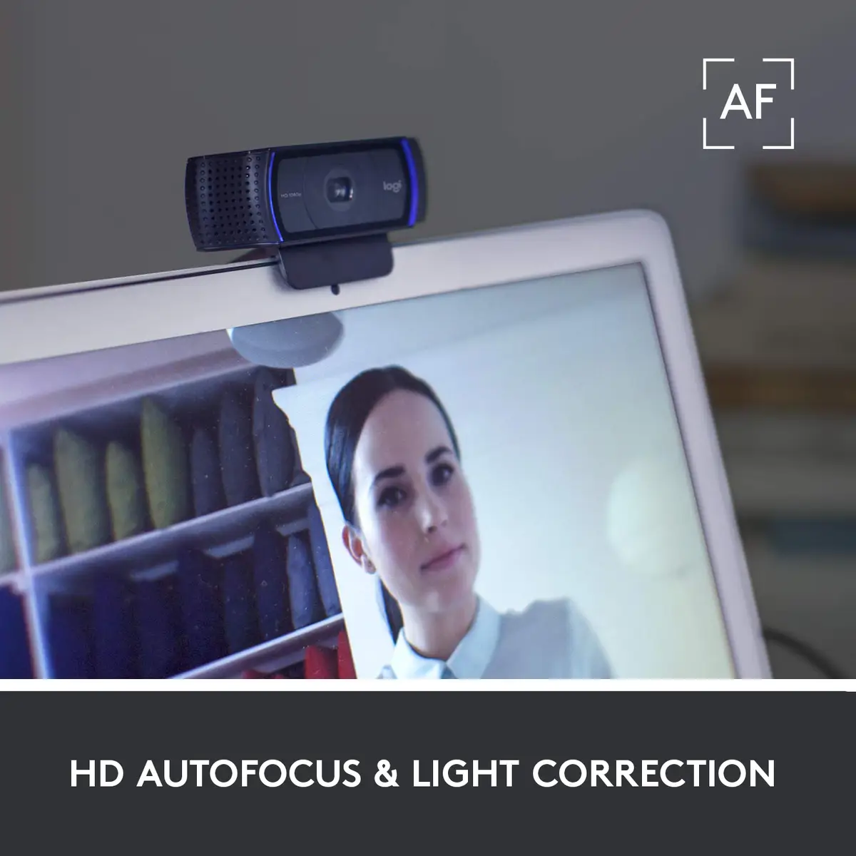 C920 HD Pro Webcam USB 1920x1080 Pixel Schwarz