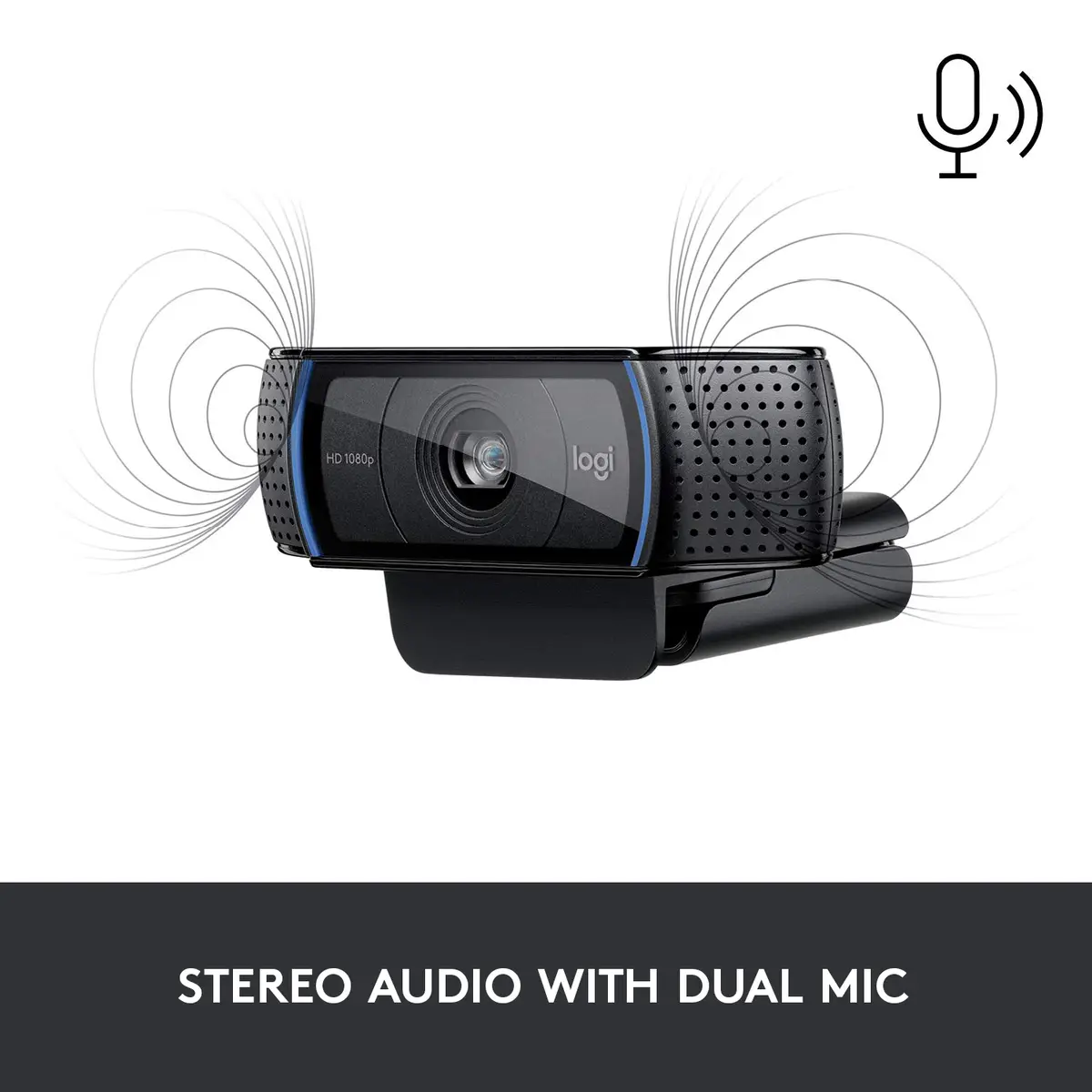 C920 HD Pro Webcam USB 1920x1080 Pixel Schwarz