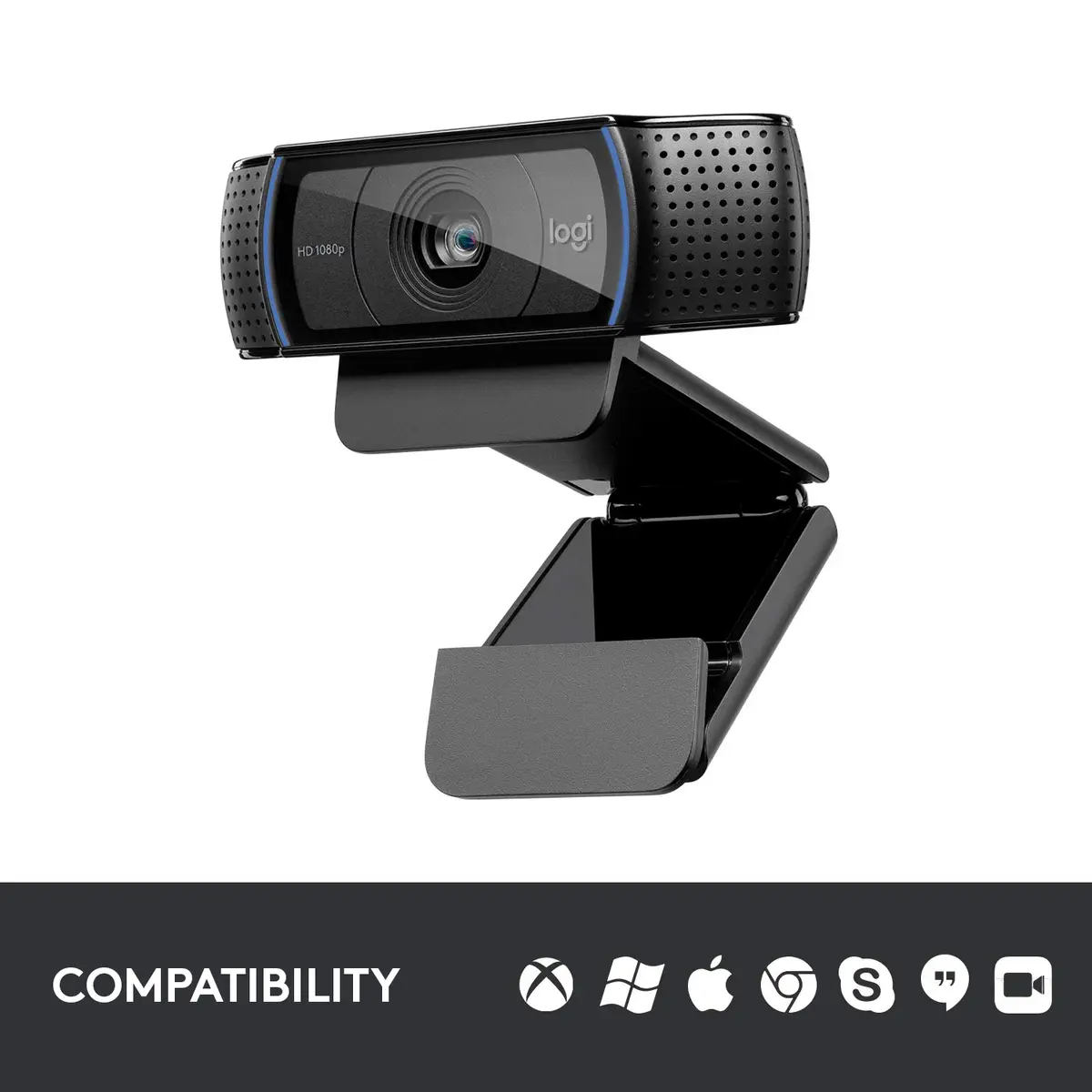 C920 HD Pro Webcam USB 1920x1080 Pixel Schwarz
