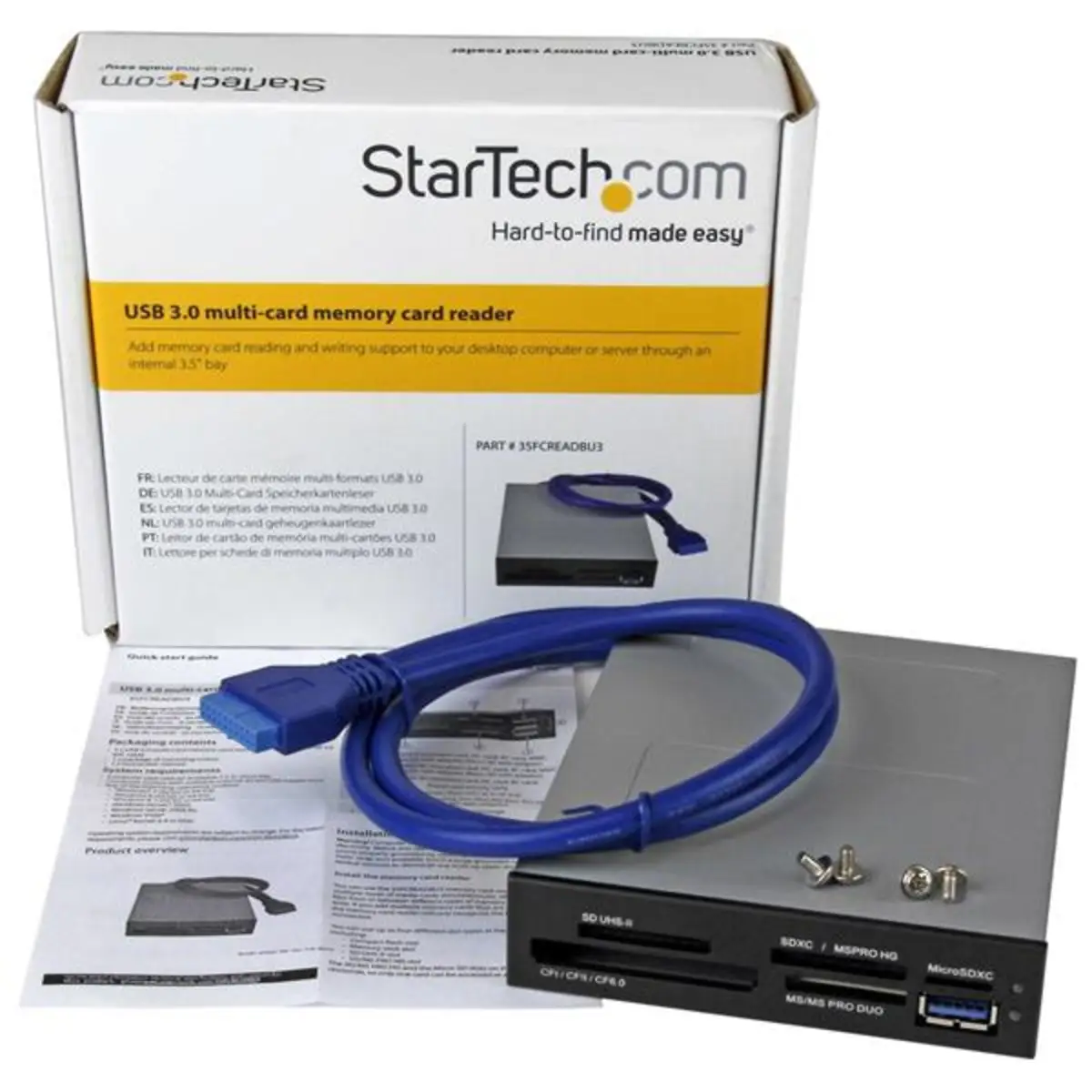 USB 3.0 Multi-Card Reader mit UHS-II Unterstützung schwarz