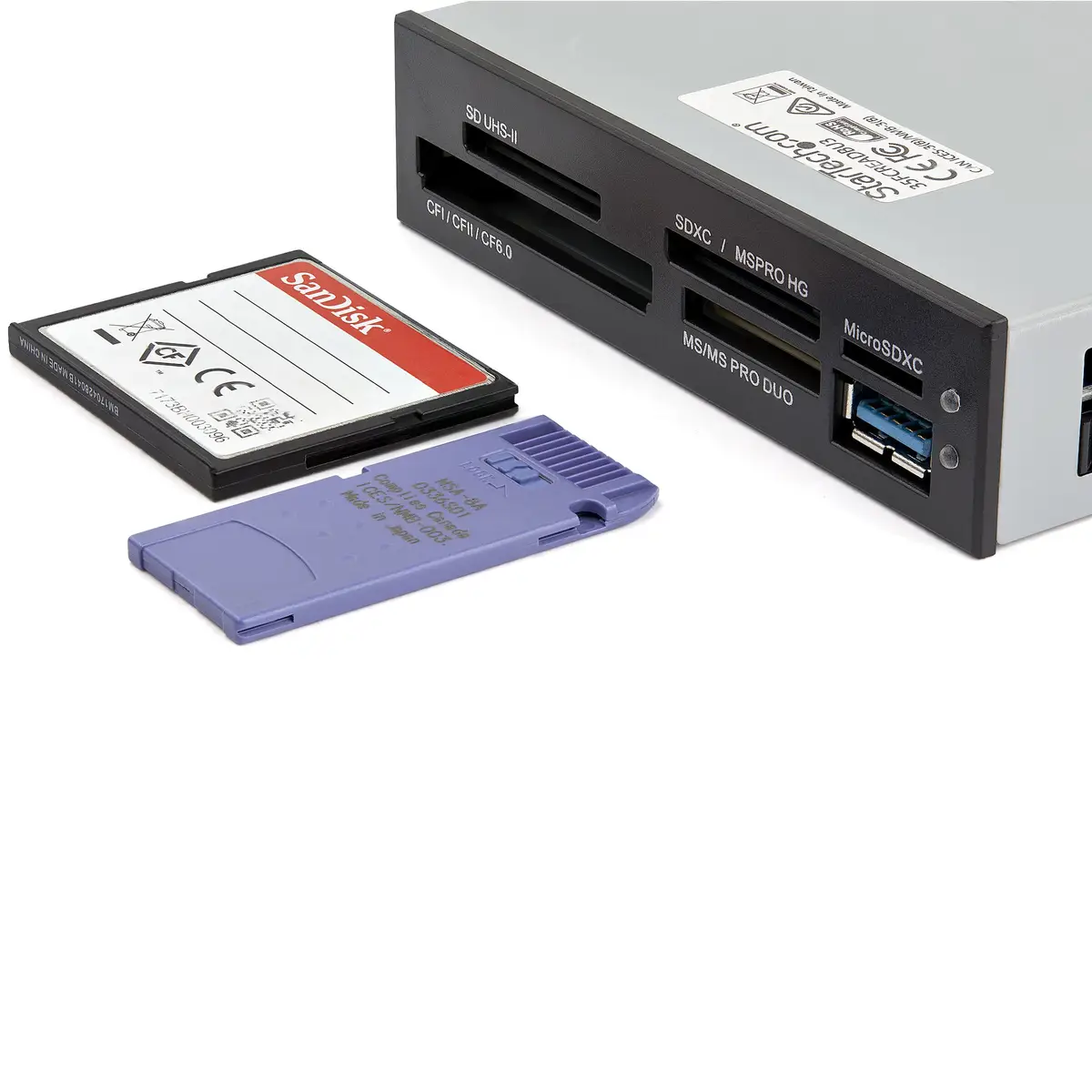 USB 3.0 Multi-Card Reader mit UHS-II Unterstützung schwarz