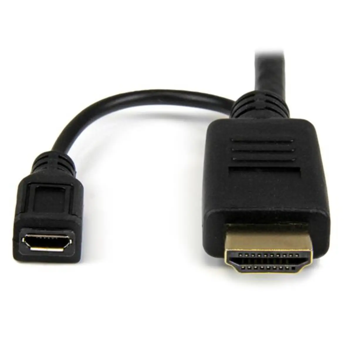 StarTech activees HDMI to VGA converter cable black 1,8 m