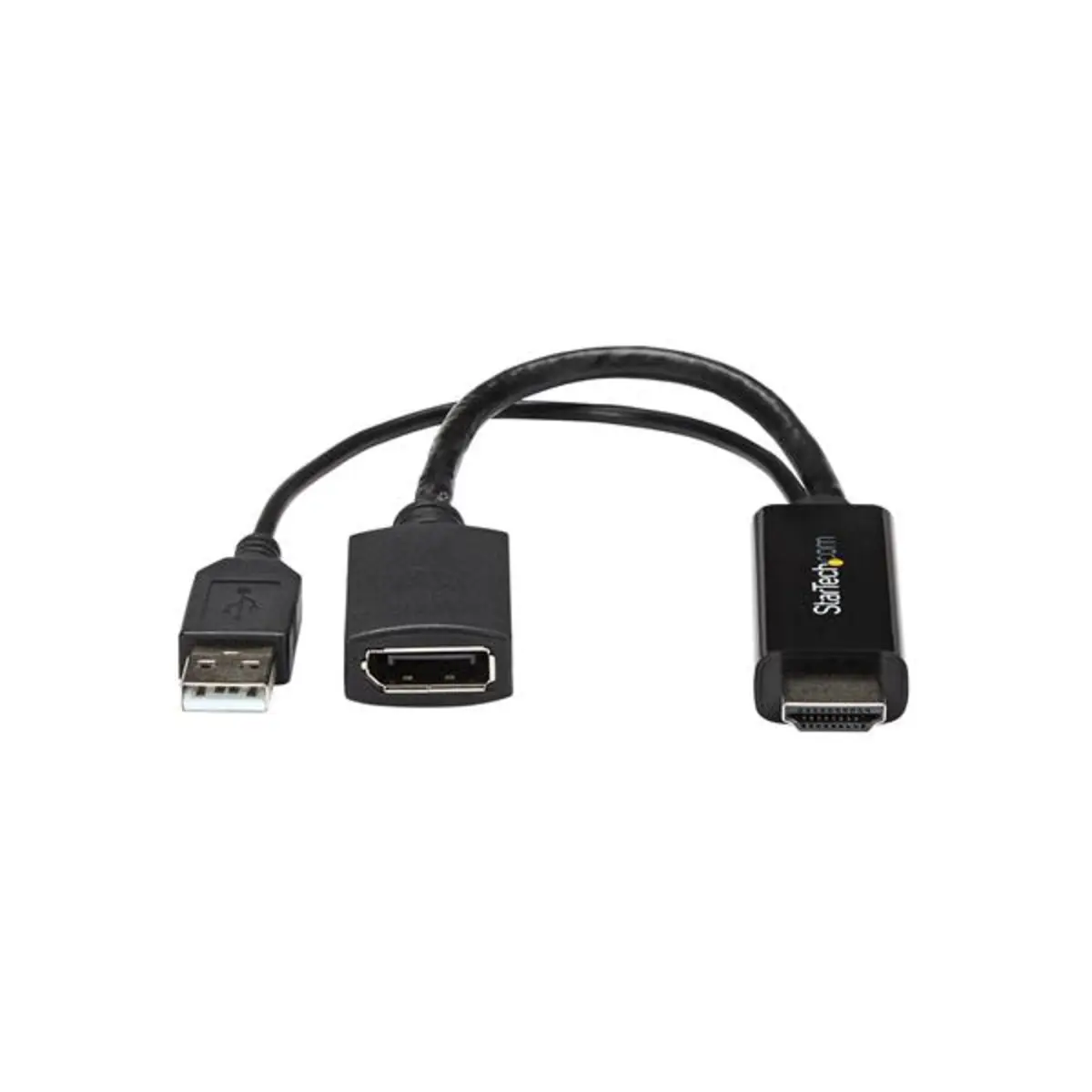 HDMI auf DP Konverter 4 K Schwarz